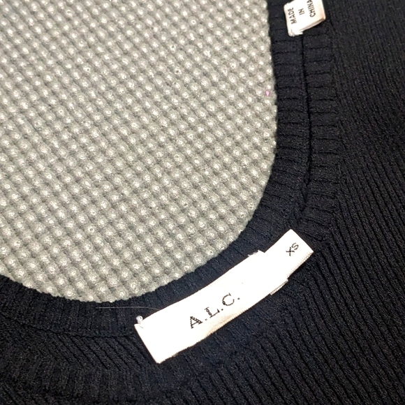 A.L.C. Ribbed Knit Dress - Picture 6 of 9